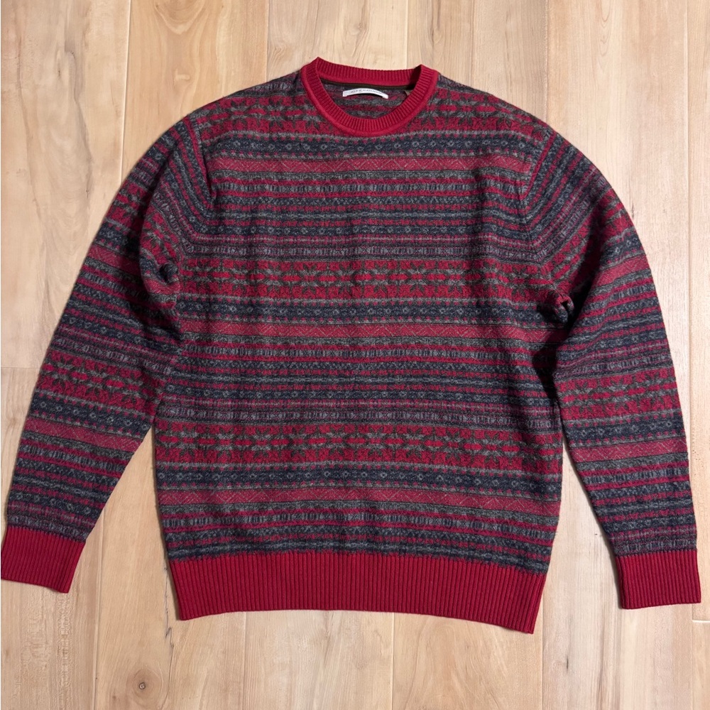 Alex Cannon Cashmere Angora Wool Sweater Size Medium